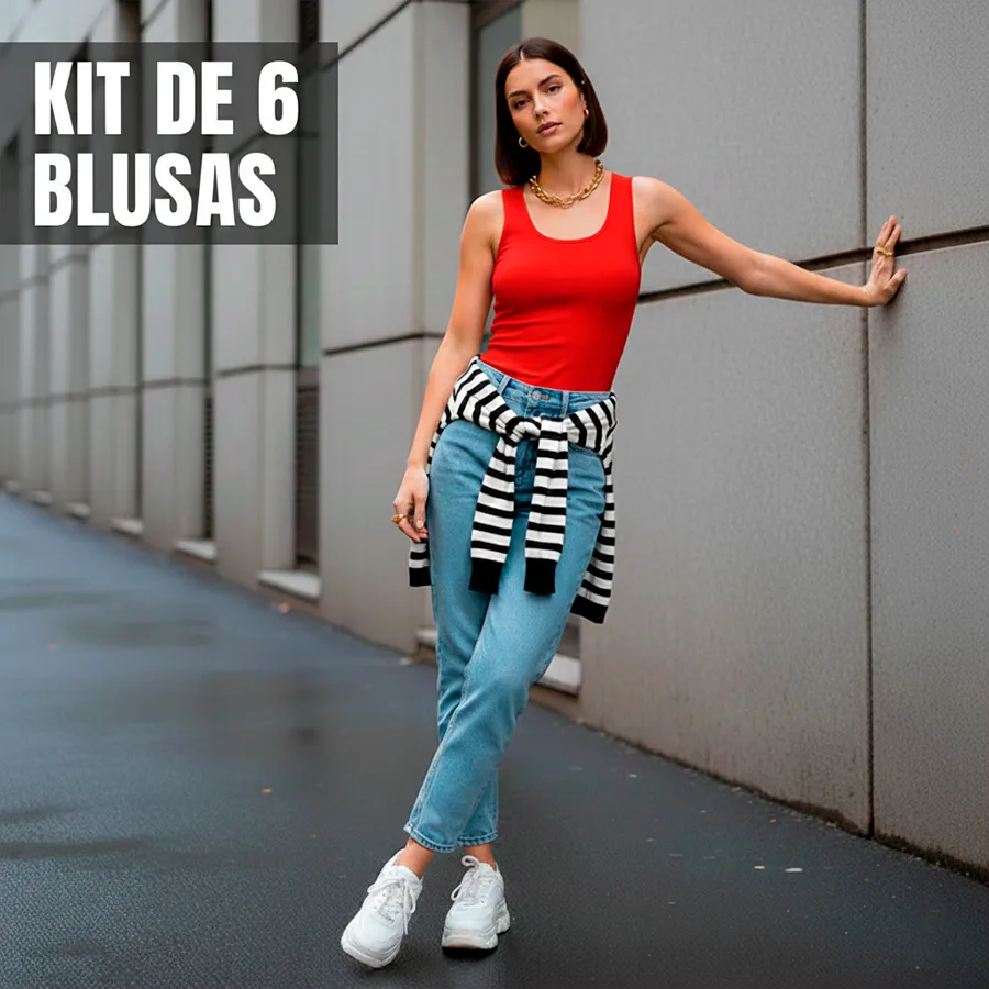 OLIMPICA PLA KIT DE 6 BLUSAS 7130